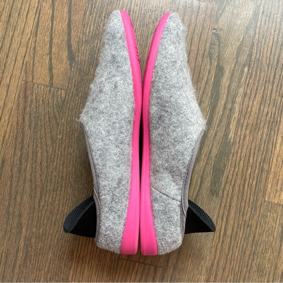 mahabis Classic Larvik Light Grey Grey Wool Slipper - Picture 7 of 12